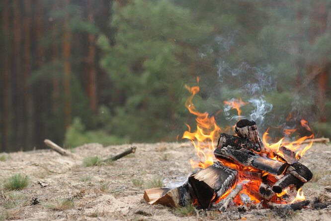 Лёд, огниво, батарейка: 5 способов разжечь огонь без спичек