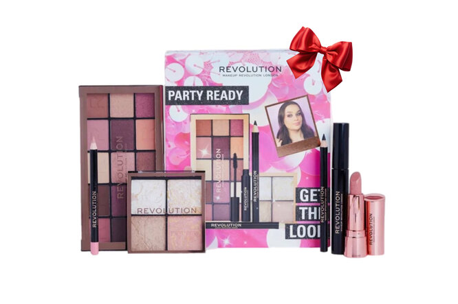 Подарочный набор Get The Look Party Ready от MAKEUP REVOLUTION 