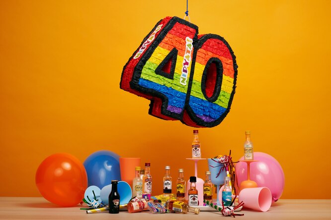 воздушные шарики «40 лет»