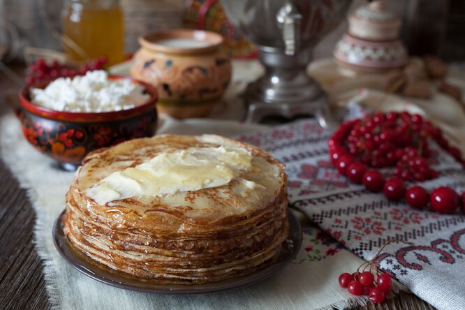 Как есть блины и не поправляться?