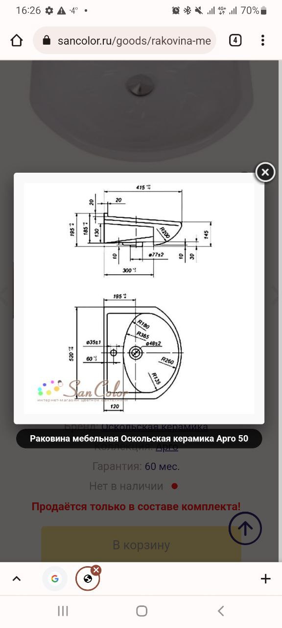 Как выбрать раковину