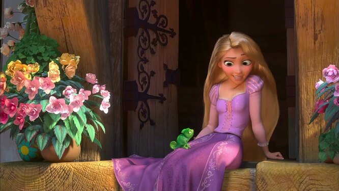 Рапунцель (Tangled), лучшие мультфильмы disney для детей