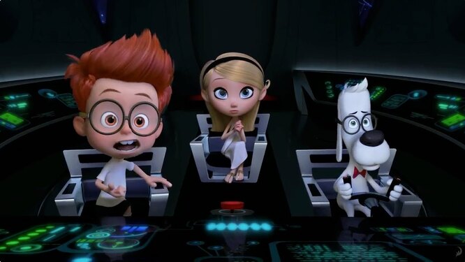 Приключения Мистера Пибоди и Шермана (Mr. Peabody & Sherman), лучшие детские мультфильмы