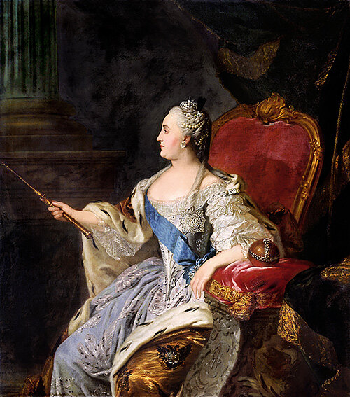 Ф. С. Рокотов, «Портрет Екатерины II», 1763