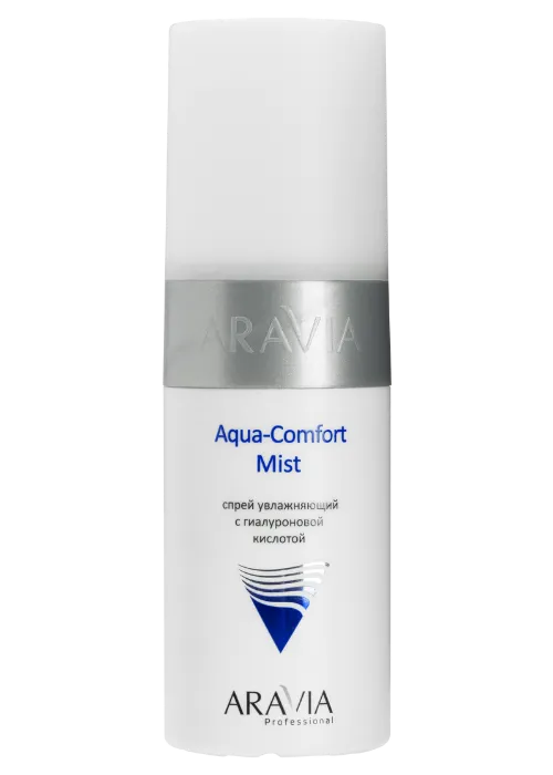 Aravia Professional — Спрей увлажняющий с гиалуроновой кислотой Aqua Comfort Mist